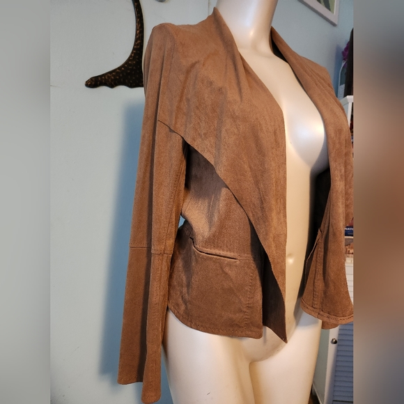Vegan Suede Blazer NWT - Picture 6 of 7